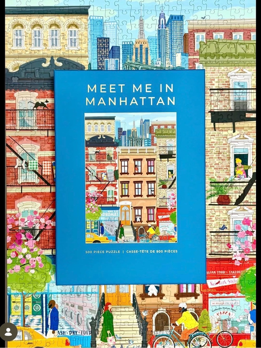 Meet Me in Manhattan 500-Piece Puzzle - Hobbry